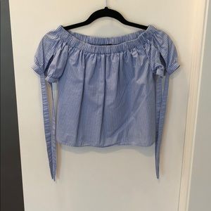 lulus brand size xs off the shoulder top